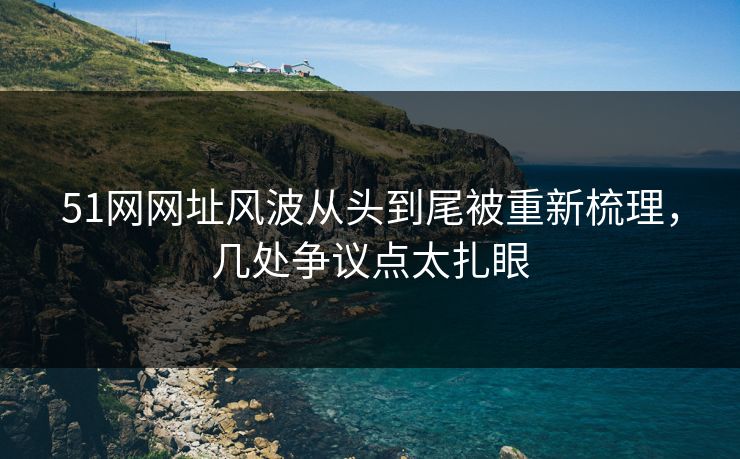 51网网址风波从头到尾被重新梳理，几处争议点太扎眼